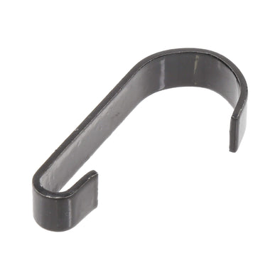 Black Vinyl Gate Clip 1 3/8"