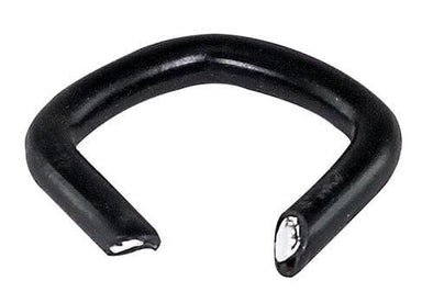 Black Vinyl Hog Ring 9 Gauge