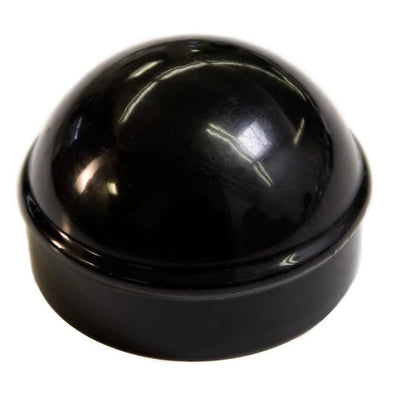 Black Vinyl Post Cap Dome
